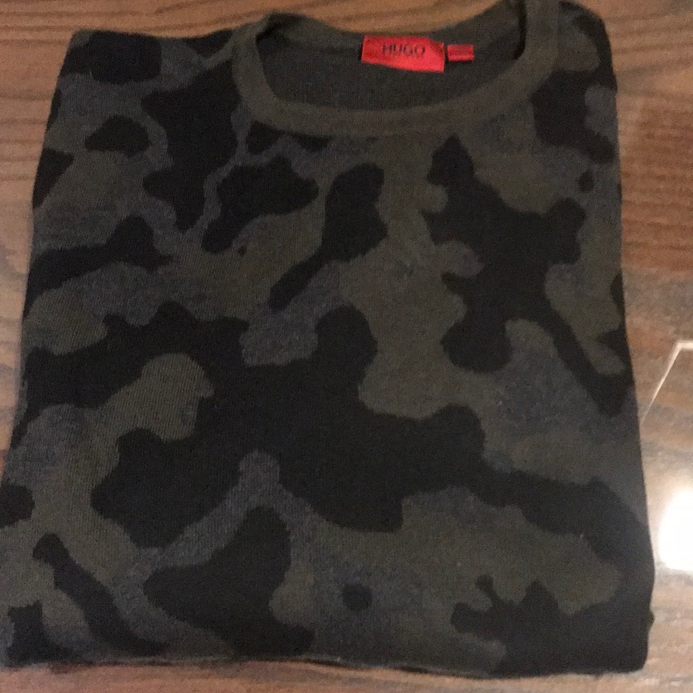 Hugo Boss Camo Sweater